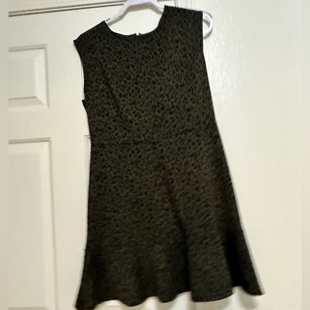 She and sky leopard print dress